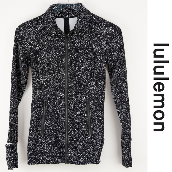 lululemon athletica Jackets & Blazers - Lululemon Contour Jacket Night View White Black 4